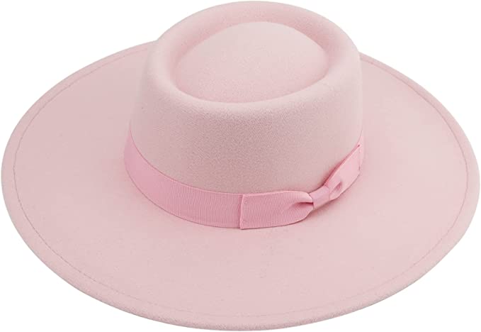 Pink Brim Hat