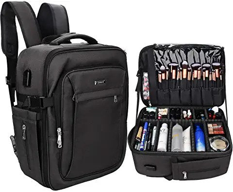 Black Makeup Book Bag