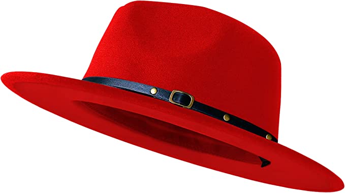 Red hat with black belt